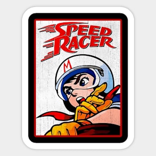 Speed Racer Vintage Sticker